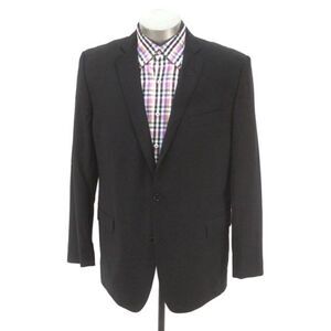 charcoal Brooks Brothers blazer jacket sport suit coat explorer regent fit 46 L‎